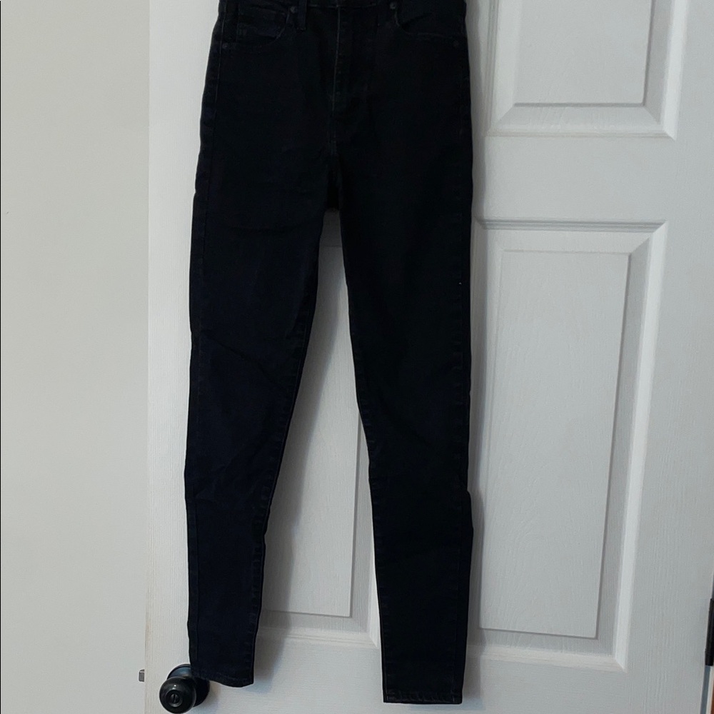 Levi's Women's Jet Black Skinny Jeans